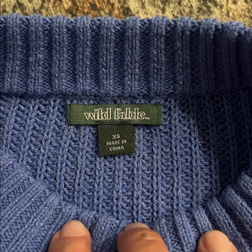 Wild Fable Crop Sweater - Picture 2 of 2
